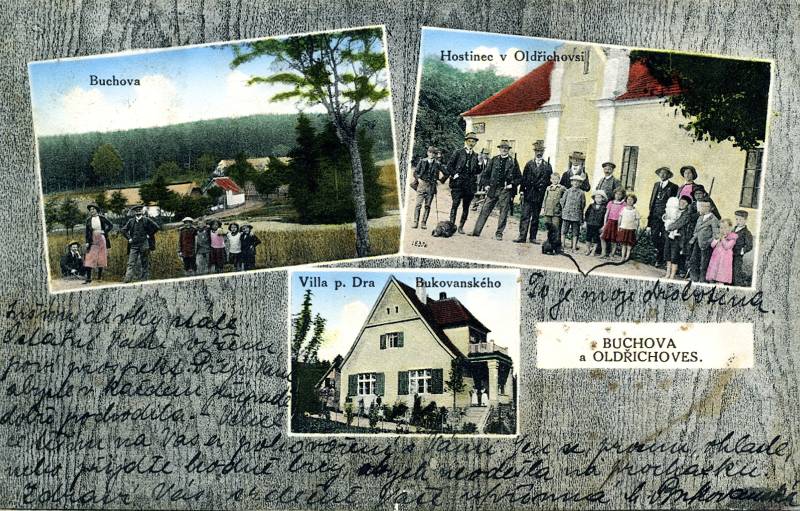 Muzeum esk Sibie, Buchov,Oldichovec,pohlednice