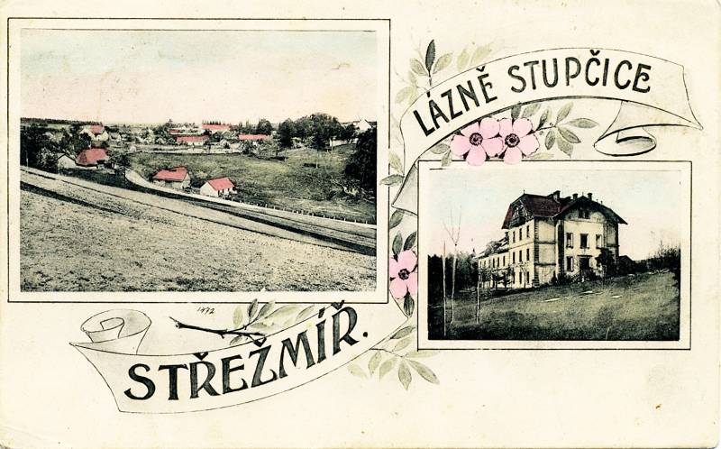 Muzeum České Sibiře, Lázně Stupčice a Střezimíř, pohlednice