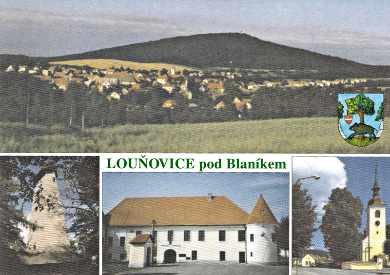 Muzeum esk Sibie,  Louovice pod Blankem, pohlednice