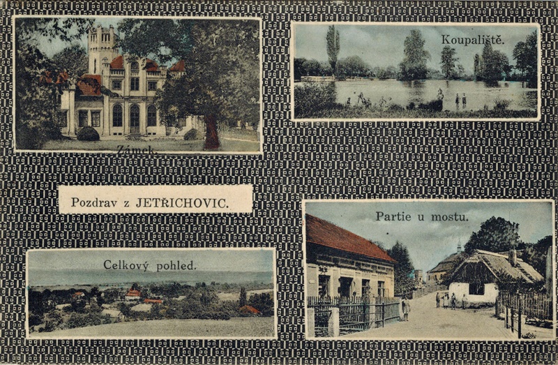 Muzeum esk Sibie,  Jetichovice, pohlednice