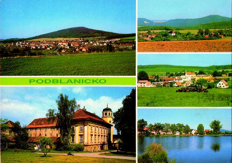 Muzeum esk Sibie, Podblanicko,pohlednice