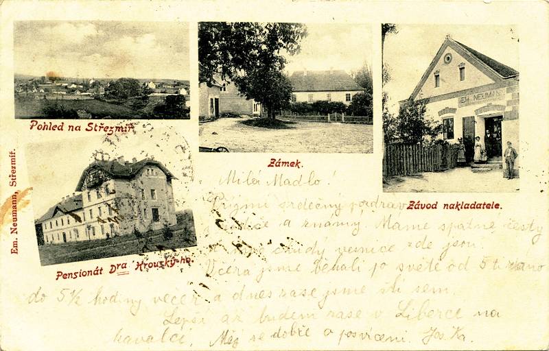 Muzeum České Sibiře, Střezimíř,pohlednice