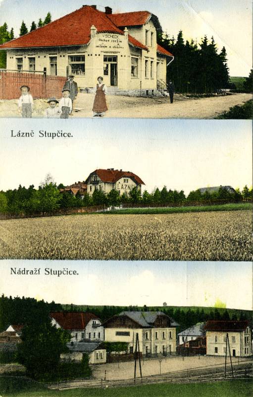 Muzeum České Sibiře, Stupčice, Střezimíř,pohlednice