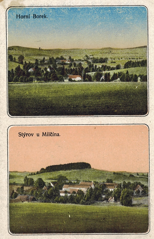 Muzeum České Sibiře, Horní Borek,Styrov,pohlednice