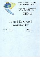 Diplom Luboše Berana