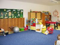 Nové oddělení mateřské školky v prostorách školní družiny.