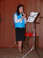 Na flétnu zahrála Kristýna Kolací.
