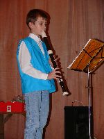 Na altovou flétnu zahrál Tomáš Babický.